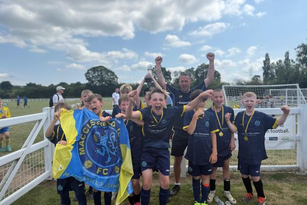 Macclesfield Junior U12's Tigers - Bollington Football Festival Champions